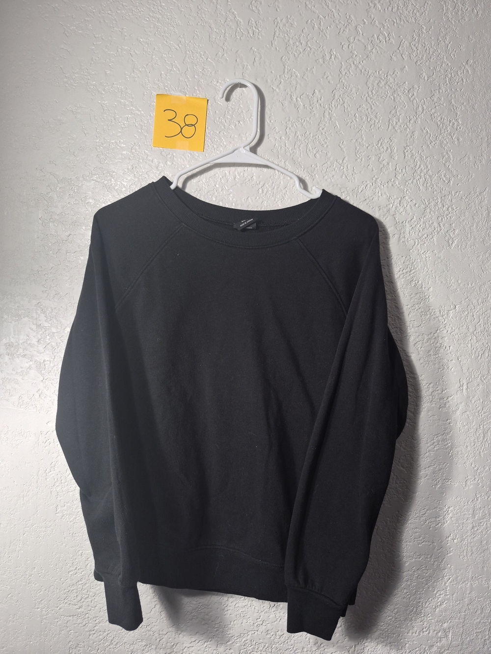 Athletic Works Black Crewneck Sweatshirt